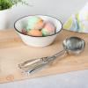 Martha Stewart Sprucedale 3″ Stainless Steel Kitchen Ice Cream Scooper