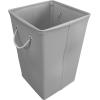 Martha Stewart Storage Collapsible Home Laundry Collection, Laundry Hamper with Wheels, Grey(Grey)