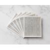 Martha Stewart Swedish Kitchen Absorbent Sponge Dish Cloths, Stripes, 8 Count(Faux Bois)
