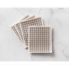 Martha Stewart Swedish Kitchen Absorbent Sponge Dish Cloths, Stripes, 8 Count(Grey Gingham)