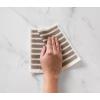 Martha Stewart Swedish Kitchen Absorbent Sponge Dish Cloths, Stripes, 8 Count(Multicolor)