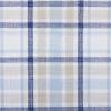 Martha Stewart Valley Plaid Kitchen Towel 2-Pack Set, Yellow, 16″x28″(Indigo)