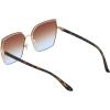 Martha Stewart Women Cat Eye Sunglasses(Gold & Tortoise)