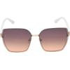Martha Stewart Women Cat Eye Sunglasses(Rose Gold & White)
