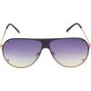 Martha Stewart Women Protective Metal Aviator Pilot Sunglasses(Gold & Tortoise)