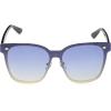 Martha Stewart Women Retro Metal Protective Sunglasses(Blue Fade)
