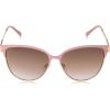 Martha Stewart Women Retro Metal Protective Sunglasses(Rose and Rose Gold)