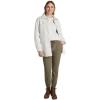 Martha Stewart Women’s Garden Jogger, Cotton Utility Pants, Elastic Waist Stretch Trousers, Casual Comfort Fit(Kalamata)