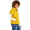 Martha Stewart Women’s Short Sleeve Quilted Down Puffer Vest(Yarrow Gold)