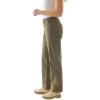 Martha Stewart Women’s Straight-Leg Utility Work Pants – Durable Multi-Pocket Casual Trousers for Comfort & Everyday Wear(Kalamata)