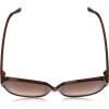 Martha Stewart womens Ms101 Oversized Uv400 Protective Round Sunglasses – Timeless Gifts for Her, 63.5mm Round Sunglasses(Brown)