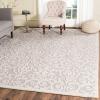 Martha Stewart x SAFAVIEH Area Rug Collection – 5′ x 8′, Whetstone Grey, Handmade Wool, Marais Scroll Design, Ideal for Living Room, Bedroom, Office, Dining Space (MSR4324A)(Whetstone Grey)