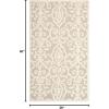Martha Stewart x SAFAVIEH Area Rug Collection – 5′ x 8′, Whetstone Grey, Handmade Wool, Marais Scroll Design, Ideal for Living Room, Bedroom, Office, Dining Space (MSR4324A)(Fledgling)
