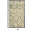 Martha Stewart x SAFAVIEH Area Rug Collection – 7’9″ x 9’9″, Aloe Green, Hand-Hooked Cotton, Ideal for Living Room, Bedroom, Dining Space (MSR1214B)(Aloe)