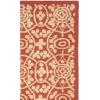 Martha Stewart x SAFAVIEH Area Rug Collection – 7’9″ x 9’9″, Aloe Green, Hand-Hooked Cotton, Ideal for Living Room, Bedroom, Dining Space (MSR1214B)(Tea Rose)