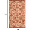 Martha Stewart x SAFAVIEH Area Rug Collection – 7’9″ x 9’9″, Aloe Green, Hand-Hooked Cotton, Ideal for Living Room, Bedroom, Dining Space (MSR1214B)(Tea Rose)