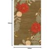Martha Stewart x SAFAVIEH Area Rug Collection – 8′ x 10′, Ivory, Handmade Wool, Ideal for Living Room, Bedroom, Office, Dining Space (MSR4871A)(Pup Tent)