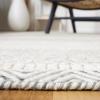 Martha Stewart x SAFAVIEH Area Rug Collection – 8′ x 10′, Ivory & Grey, Handmade Wool, Ideal for Living Room, Bedroom, Office, Dining Space (MSR9606A)(Ivory/Grey)