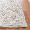 Martha Stewart x SAFAVIEH Area Rug Collection – 8′ x 10′, Ivory & Natural, Handmade Wool, Ideal for Living Room, Bedroom, Office, Dining Space (MSR3532A)(Ivory/Charcoal)