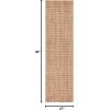 Martha Stewart x SAFAVIEH Area Rug Collection – 8′ x 10′, Natural Brown, Handmade Jute, Farmhouse Style, Ideal for Living Room, Bedroom, Dining Space (MSR9551A)(Natural)