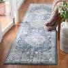 Martha Stewart x SAFAVIEH Area Rug Collection – 8′ x 10′, Navy & Ivory, Non-Shedding & Easy Cleaning, Ideal for Living Room, Bedroom, Office, Dining Space (MSR858N)(Navy/Ivory)