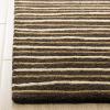 Martha Stewart x SAFAVIEH Area Rug Collection – 8′ x 10′, Nimbus Cloud Gray, Handmade Wool & Viscose, Ideal for Living Room, Bedroom, Office, Dining Space (MSR3619A)(Tilled Soil Brown)
