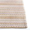 Martha Stewart x SAFAVIEH Area Rug Collection – 8′ x 10′, Taupe & Beige, Cotton, Ideal for Living Room, Bedroom, Office, Dining Space (MSR412E)(Taupe/Beige)