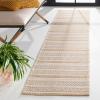 Martha Stewart x SAFAVIEH Area Rug Collection – 8′ x 10′, Taupe & Beige, Cotton, Ideal for Living Room, Bedroom, Office, Dining Space (MSR412E)(Taupe/Beige)