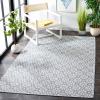Martha Stewart x SAFAVIEH Outdoor Area Rug Collection – 8′ x 10′, Blue & Beige, Weather Resistant & Washable, Ideal for Patio, Backyard, Mudroom, Deck, Dining Space (MSR4491M)(Navy/Ivory)
