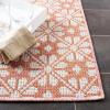 Martha Stewart x SAFAVIEH Outdoor Area Rug Collection – 8′ x 10′, Terracotta, Weather Resistant & Washable, Ideal for Patio, Backyard, Mudroom, Deck, Dining Space (MSR4491S)