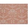 Martha by Martha Stewart | Chilewich Damask Placemats in Burnt Coral – Set of 4 – Easy Care Woven Tabletop Textiles – Indoor/Outdoor – 18.5″ x 13.5″ Rectangle(Burnt Coral)