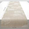 Martha by Martha Stewart | Chilewich Rosette 14”x72” Table Runner in Flax(Flax)