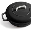 Martha by Martha Stewart 5 QT European Enameled Cast Iron Dutch Oven w/Lid – Cobblestone(Obsidian)