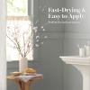 Martha by Martha Stewart Interior Paint, ECO Satin Enamel 1.0L Bedford Gray(Slip Stream Gray)