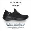Skechers Women’s Martha Stewart Ultra Flex 3.0 – Neptune Sneakers(Black)