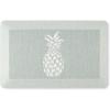 Martha Stewart Aloha Modern Pineapple Anti-Fatigue Air-Infused Kitchen Mat, Blue, 19.6″x39″(Mint Green)