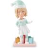 Martha Stewart Funny Bobbleheads – Martha on The Mantel Santa Bobblehead, Christmas Bobble Heads, Bobble Head Figures, Holiday Collectible Décor, Secret Santa Collectible, Stocking Stuffer Gift(Green)