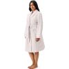 Martha Stewart Mid-Length Puffer Robe for Women | Cozy, Quilted Sleepwear for Lounging or Layering