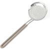 Martha Stewart Sprucedale Stainless Steel Skimmer Spoon With Long Silicone Handle