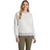 Martha Stewart Women’s Essential Sweatshirt(Off-white)