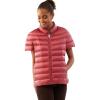 Martha Stewart Women’s Short Sleeve Quilted Down Puffer Vest(Terracotta)