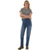 Martha Stewart Women’s Straight-Leg Utility Work Pants – Durable Multi-Pocket Casual Trousers for Comfort & Everyday Wear(Vintage Wash)