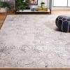 Martha Stewart x SAFAVIEH Area Rug Collection – 8′ x 10′, Ivory & Grey, Handmade Wool, Ideal for Living Room, Bedroom, Office, Dining Space (MSR3528F)(Ivory/Grey)