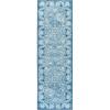Martha Stewart x SAFAVIEH Machine Washable Area Rug Collection – 5′ x 8′, Blue & Beige, Slip Resistant & Easy Cleaning, Ideal for Ideal for Living Room, Bedroom, Dining Space (MSRW194L)(Blue/Beige)