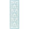 Martha Stewart x SAFAVIEH Machine Washable Area Rug Collection – 5′ x 8′, Ivory & Light Blue, Slip Resistant & Easy Cleaning, Ideal for Ideal for Living Room, Bedroom, Dining Space (MSRW182A)(Ivory/Light Blue)