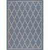 Martha Stewart x SAFAVIEH Outdoor Area Rug Collection – 8′ x 10′, Ivory & Light Grey, Weather Resistant & Washable, Ideal for Patio, Backyard, Mudroom, Deck, Dining Space (MSRO805A)(Light Blue / Ivory)