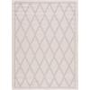 Martha Stewart x SAFAVIEH Outdoor Area Rug Collection – 8′ x 10′, Ivory & Light Grey, Weather Resistant & Washable, Ideal for Patio, Backyard, Mudroom, Deck, Dining Space (MSRO805A)(Ivory/Light Grey)