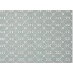 Chilewich Martha by Martha Stewart Coverlet Rug in Sea – 23″x36″ – Easy Care – Premium Indoor/Outdoor Floor Mat for Entry, Kitchen, Bath, Pool with Non-Slip Backing(Abalone)