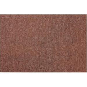 Chilewich Martha by Martha Stewart Heathered Shag Runner in Flax – 2’x6′ – Easy Care – Premium Indoor/Outdoor Tufted Rug for Entry, Kitchen, Bath, Pool with Weatherproof Backing(Burnt Coral)