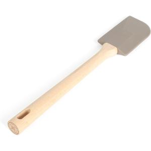 Martha Stewart Bainford Extra Large 14″ Solid Wood Spoon – Beech Wood(Bainford Silicone Spatula)